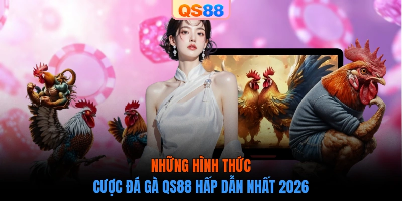 Những hình thức cược đá gà QS88 hấp dẫn nhất 2026